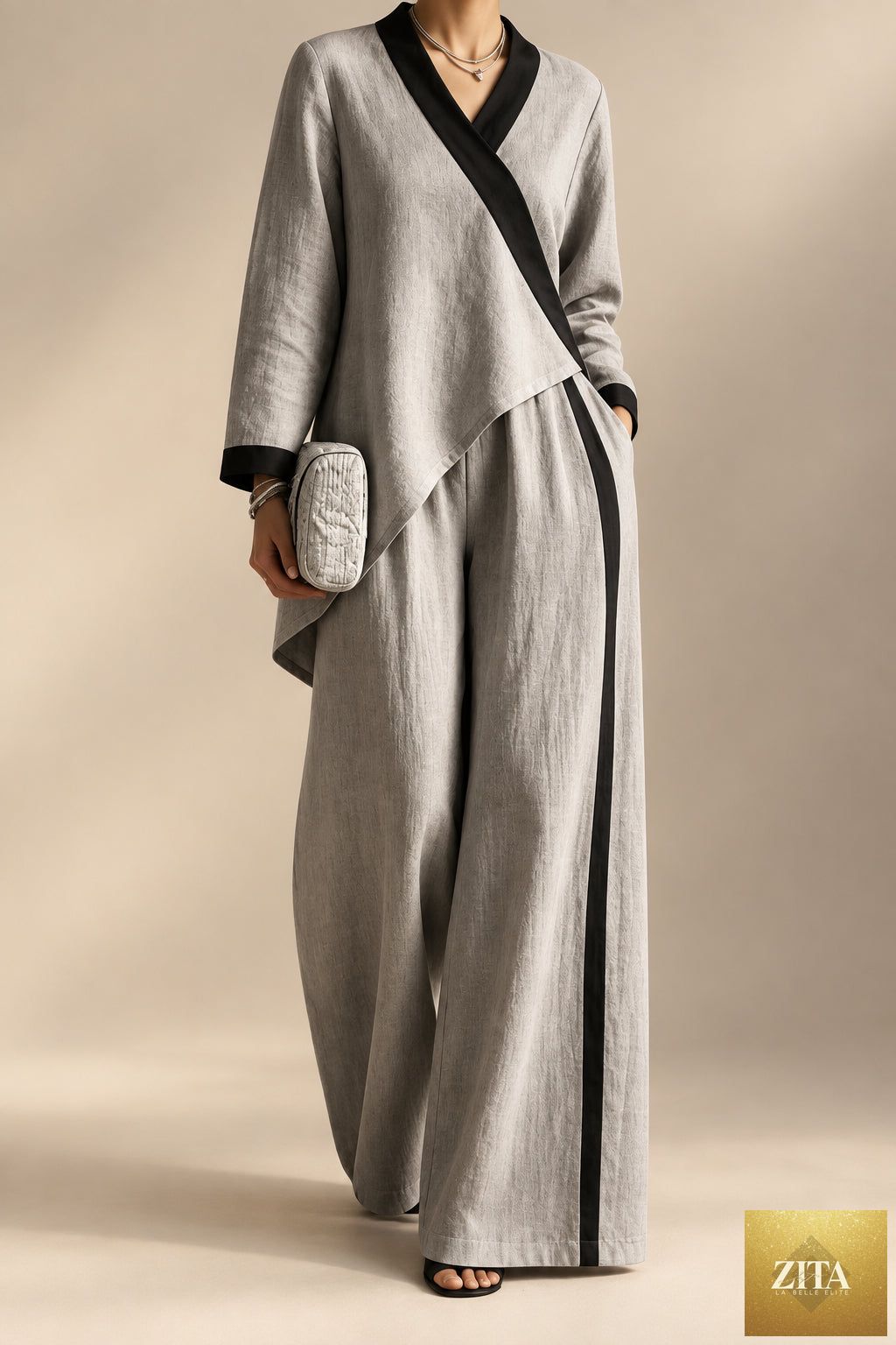 Women's 2-Piece Colour-Block Set