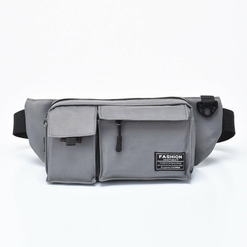 Urban Multifunctional Outdoor Sports Leisure Nylon Chest Bag