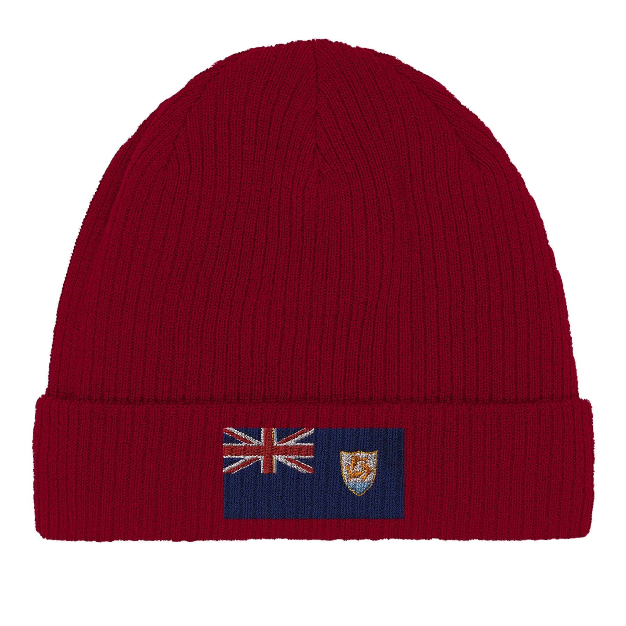 Bonnet en coton Drapeau d'Anguilla Amethyst Clover