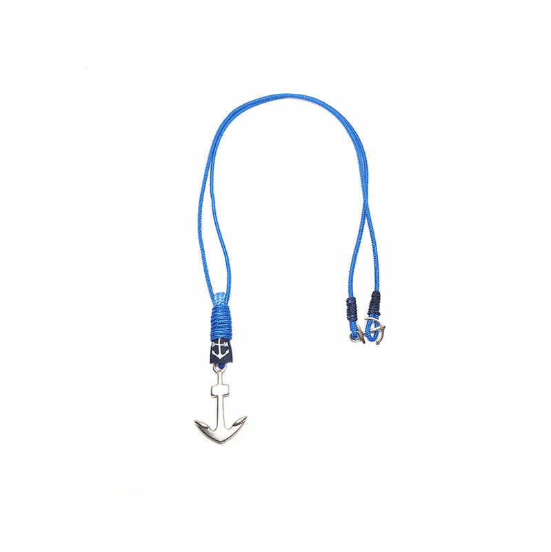 Caragh Anchor Necklace Teal Abderus