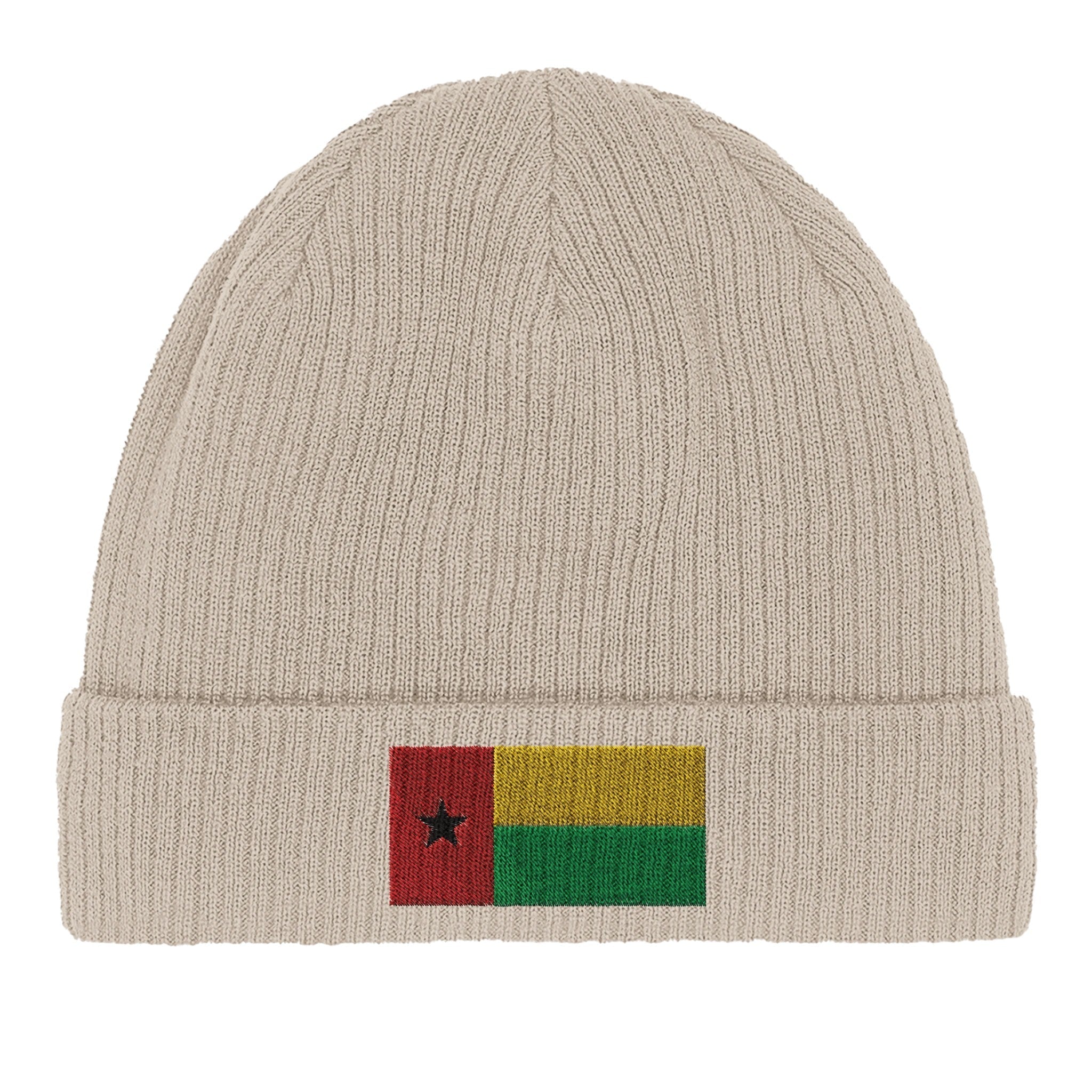 Bonnet en coton Drapeau de la Guinée-Bissau Amethyst Clover