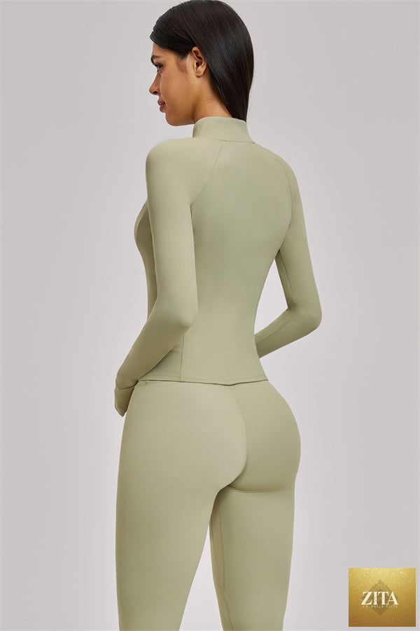 The Swoon Jacket Sports Bra Leggings 3-Piece Set