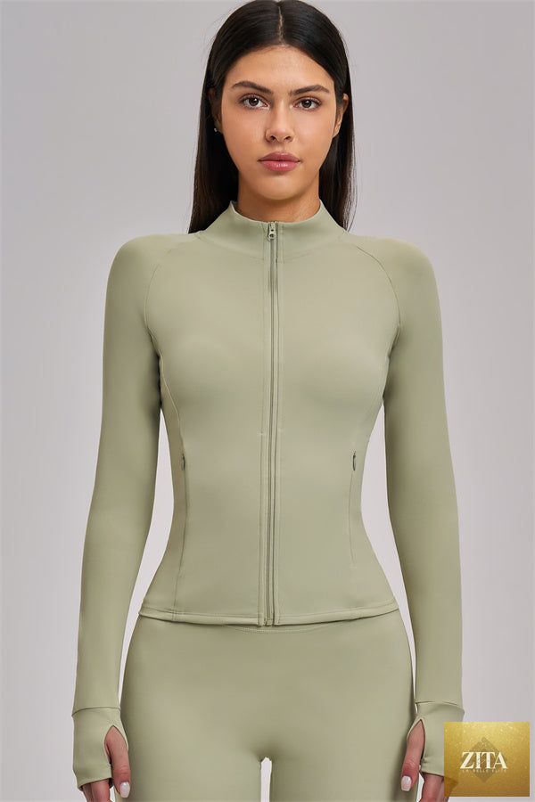 The Swoon Jacket Sports Bra Leggings 3-Piece Set