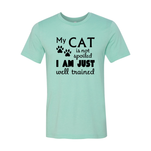 DT0175 My Cat Is Not Spoiled Shirt Red Alcestis