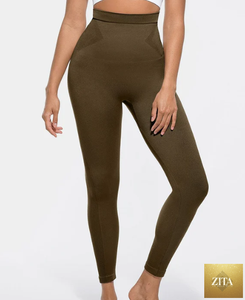 High-waisted Slim-fit Non Slip Shaping Tights