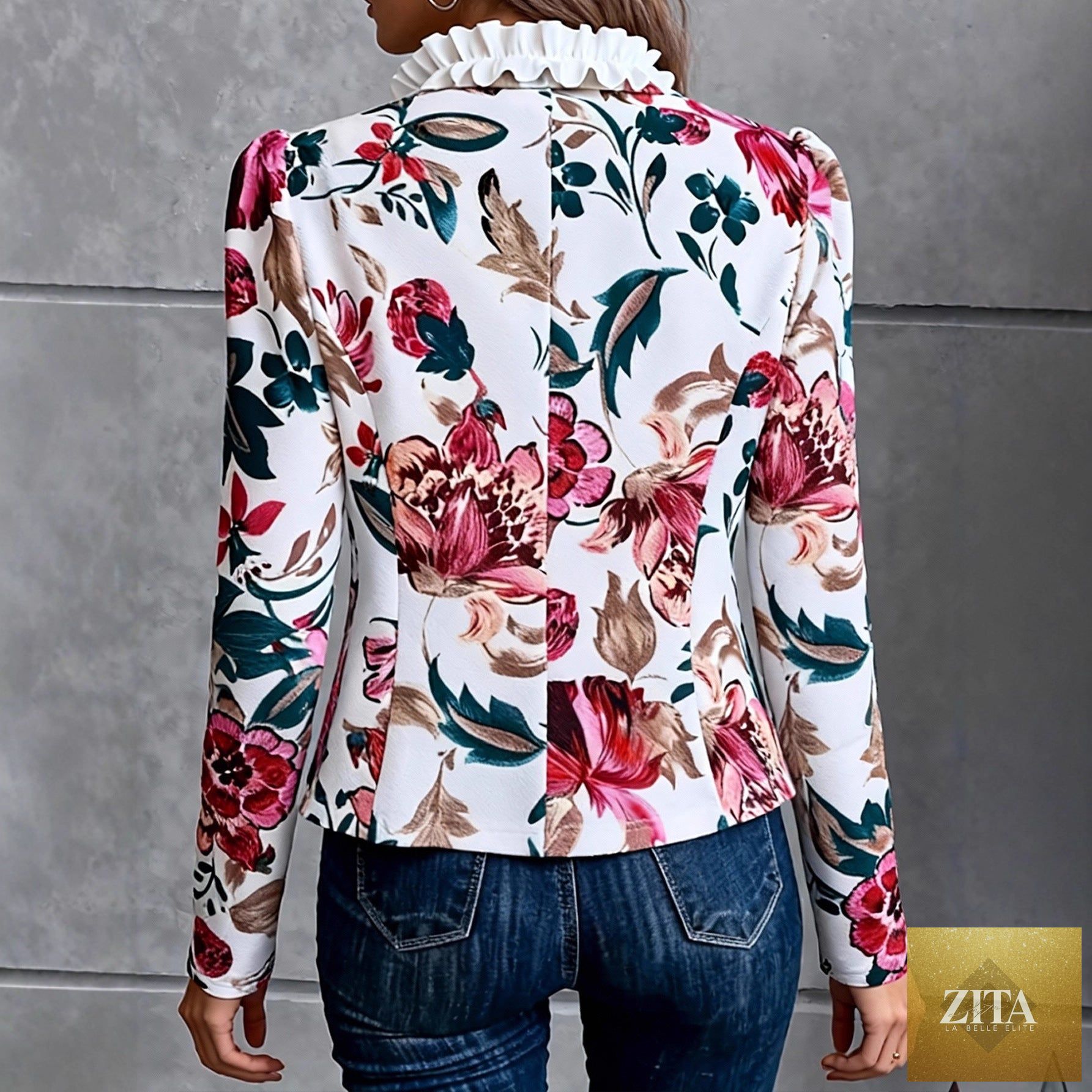 Women’s casual commuter jacket by FitiqueFit, all-match fashion jacket with a versatile and stylish design for everyday wear.