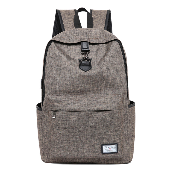 High Quality Grey Anti Theft Backpack Maroon Asteria