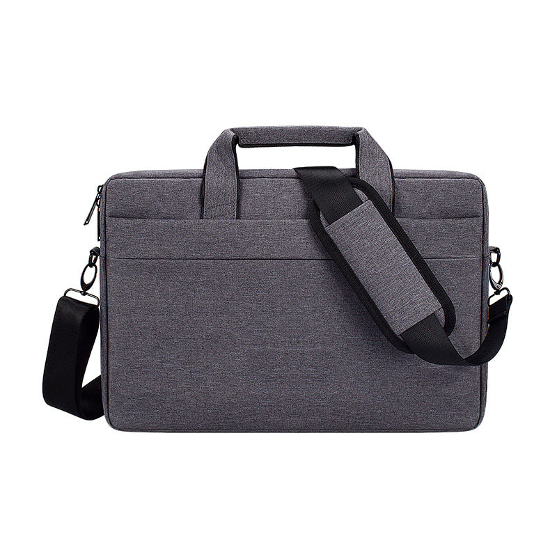 Black FLIPSTYLEZLLC laptop shoulder bag with padded straps and multiple compartments for carrying laptops and accessories.