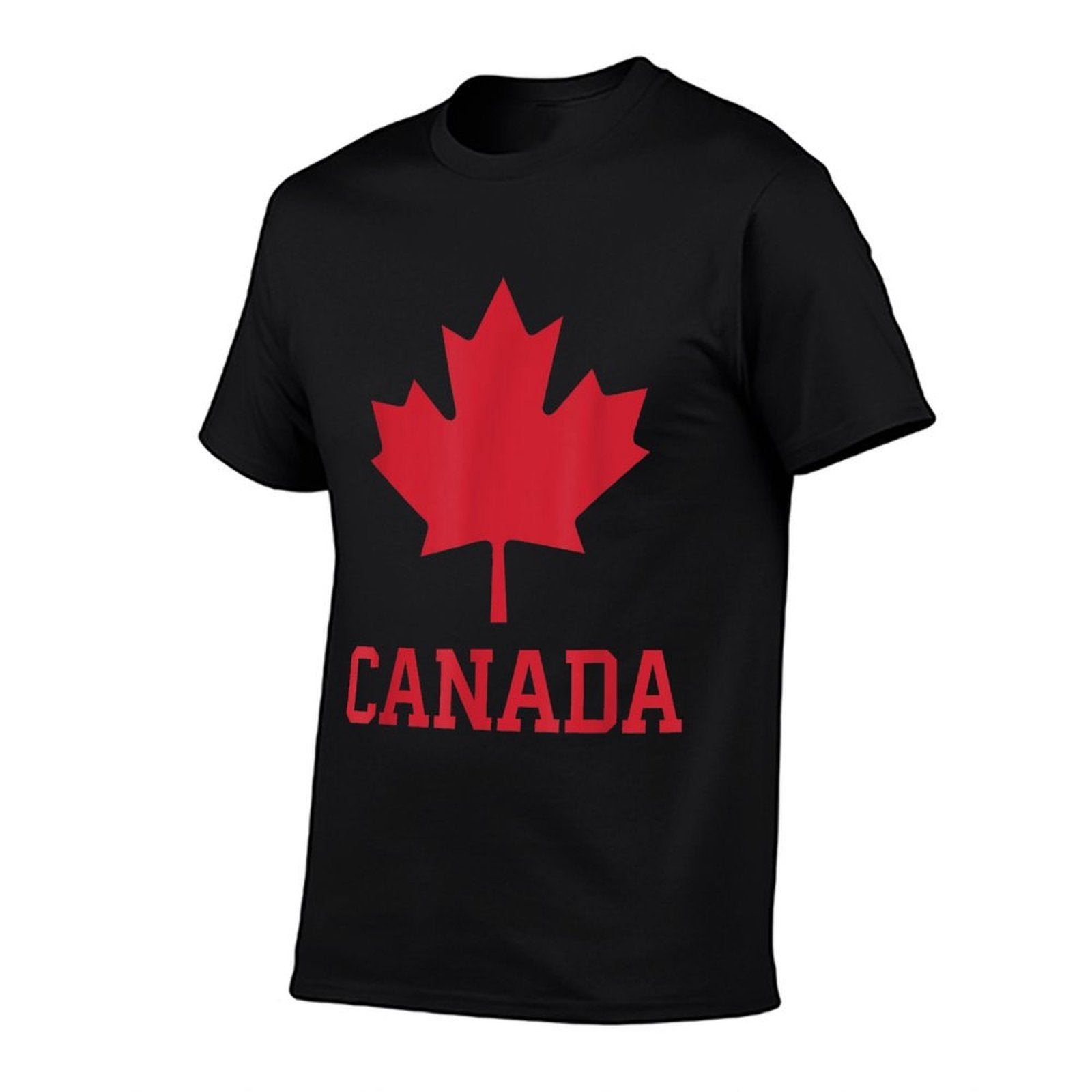 Canada Women Men Kids Red Maple Leaf Canada Day Comfortable T-Shirt