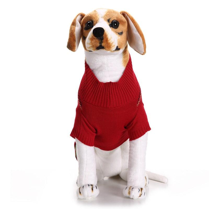 Winter Wonderland Pet Sweater: Cozy Christmas Fashion For Cats And White Diomedes