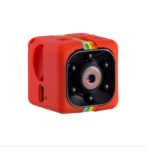 SQ11 Mini Camera HD 1080P Night Vision Camcorder Car DVR Infrared Crimson Medea