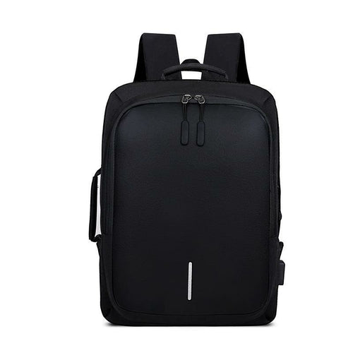 Anti Theft Smart Laptop Backpack With USB Charging Port Maroon Asteria