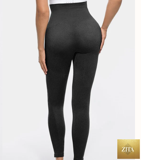 High-waisted Slim-fit Non Slip Shaping Tights