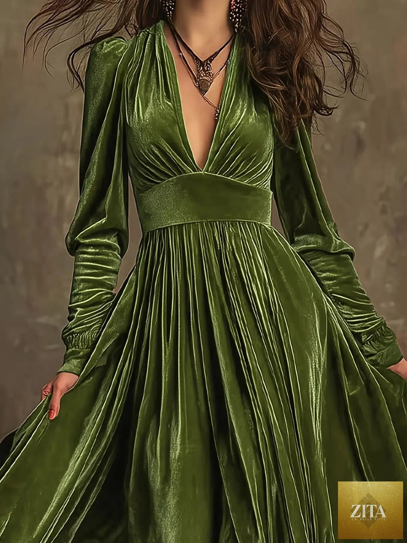 Shopiebay ruffled hem long sleeve dress featuring a flowy silhouette and feminine design, perfect for casual or dressy occasions.