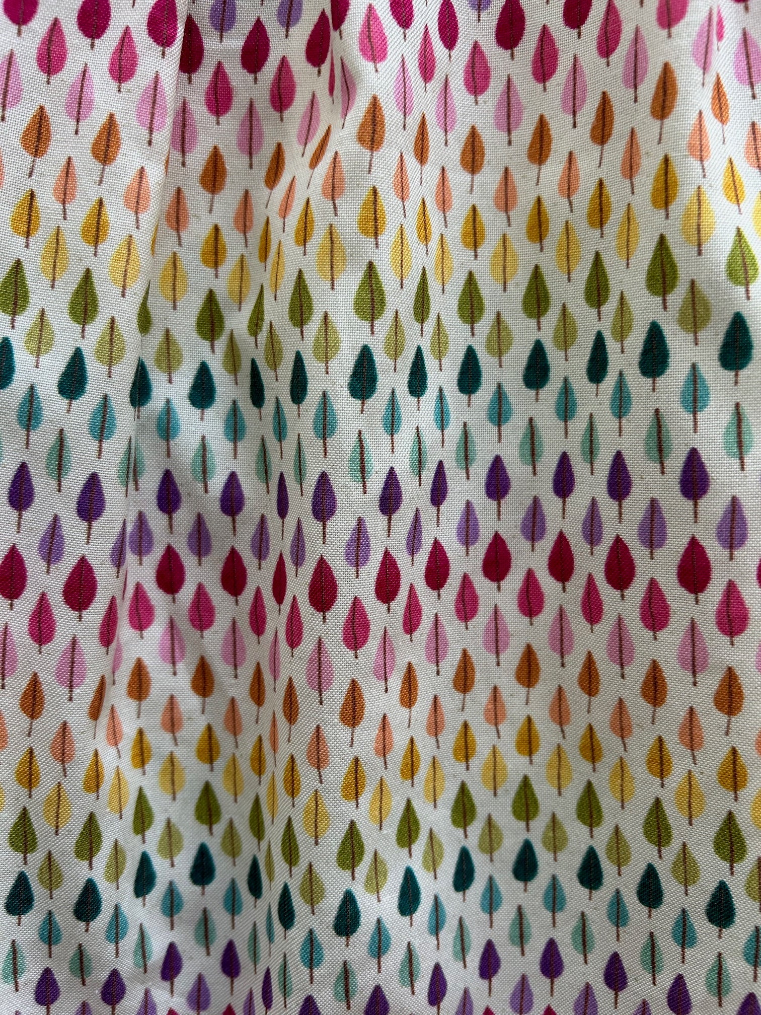 Colorful Rainbow Drop Collared Dress by Retrolicious, featuring a vibrant pattern and classic collar design, perfect for retro fashion.