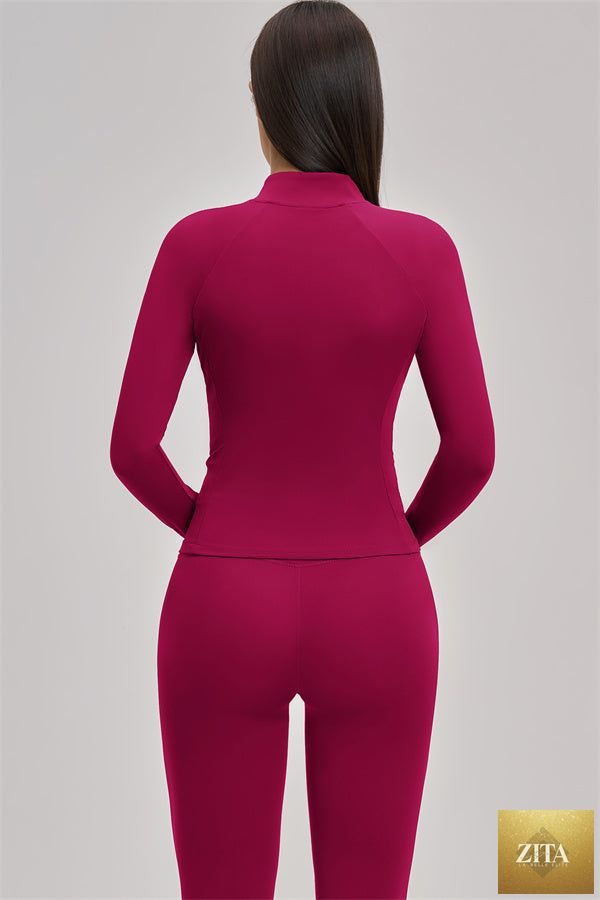 The Swoon Jacket Sports Bra Leggings 3-Piece Set