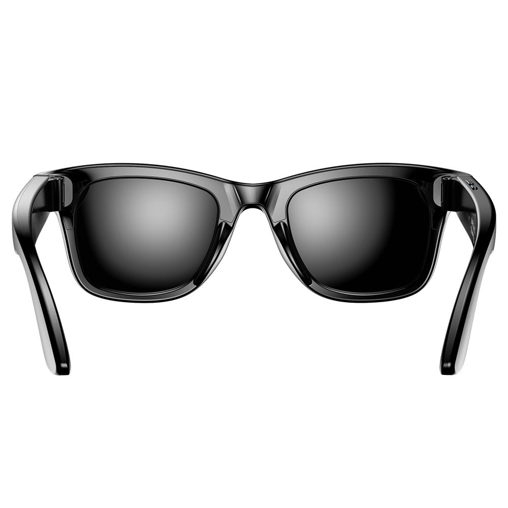 FLIPSTYLEZLLC AI Recognition Voice Assistant Smart Glasses with 800w camera and translation features, showing sleek design and built-in camera.