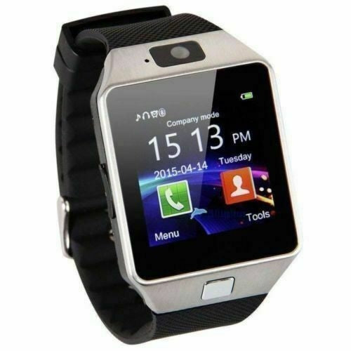 Bluetooth Smart Watch w/Camera Waterproof Phone Mate For Android Puce Gaia
