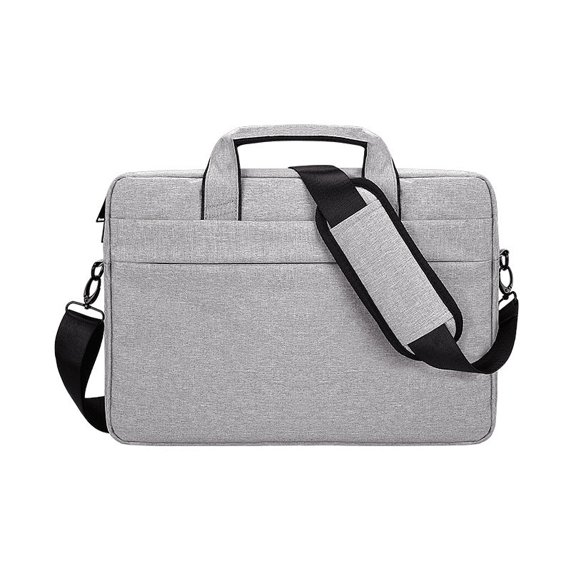 Black FLIPSTYLEZLLC laptop shoulder bag with padded strap and multiple compartments, designed for carrying laptops securely.