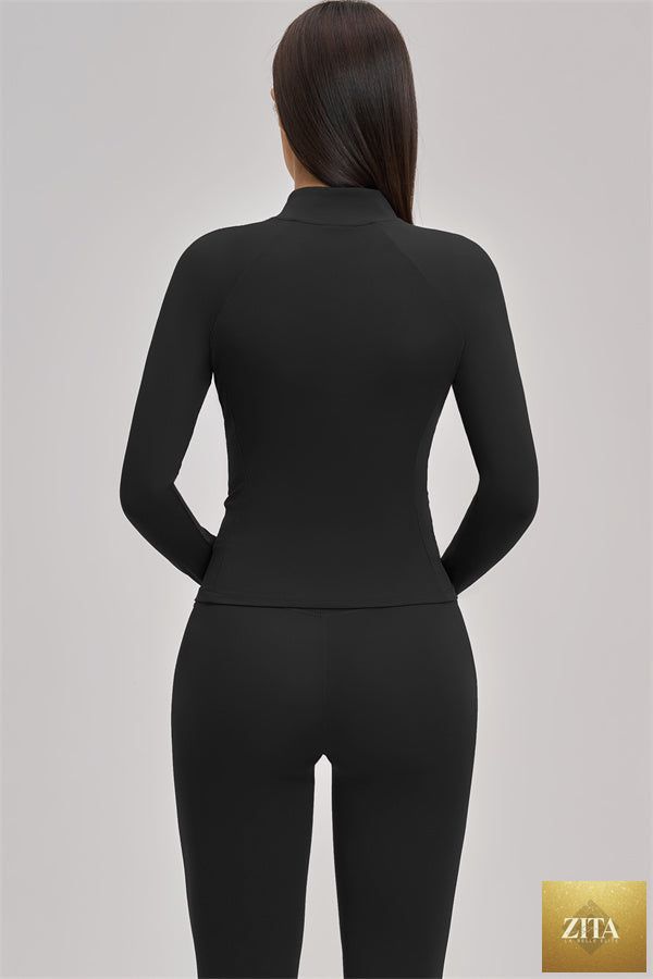 The Swoon Jacket Sports Bra Leggings 3-Piece Set