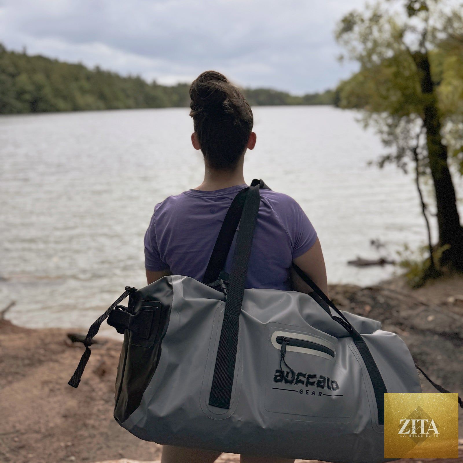 63QT Roll Top Waterproof Duffel Bag
