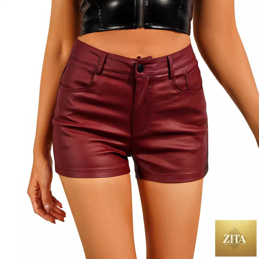 Tight High Waist Women's Fashion Shorts