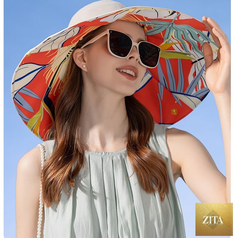 Double-sided Plus-sized Sun Hat
