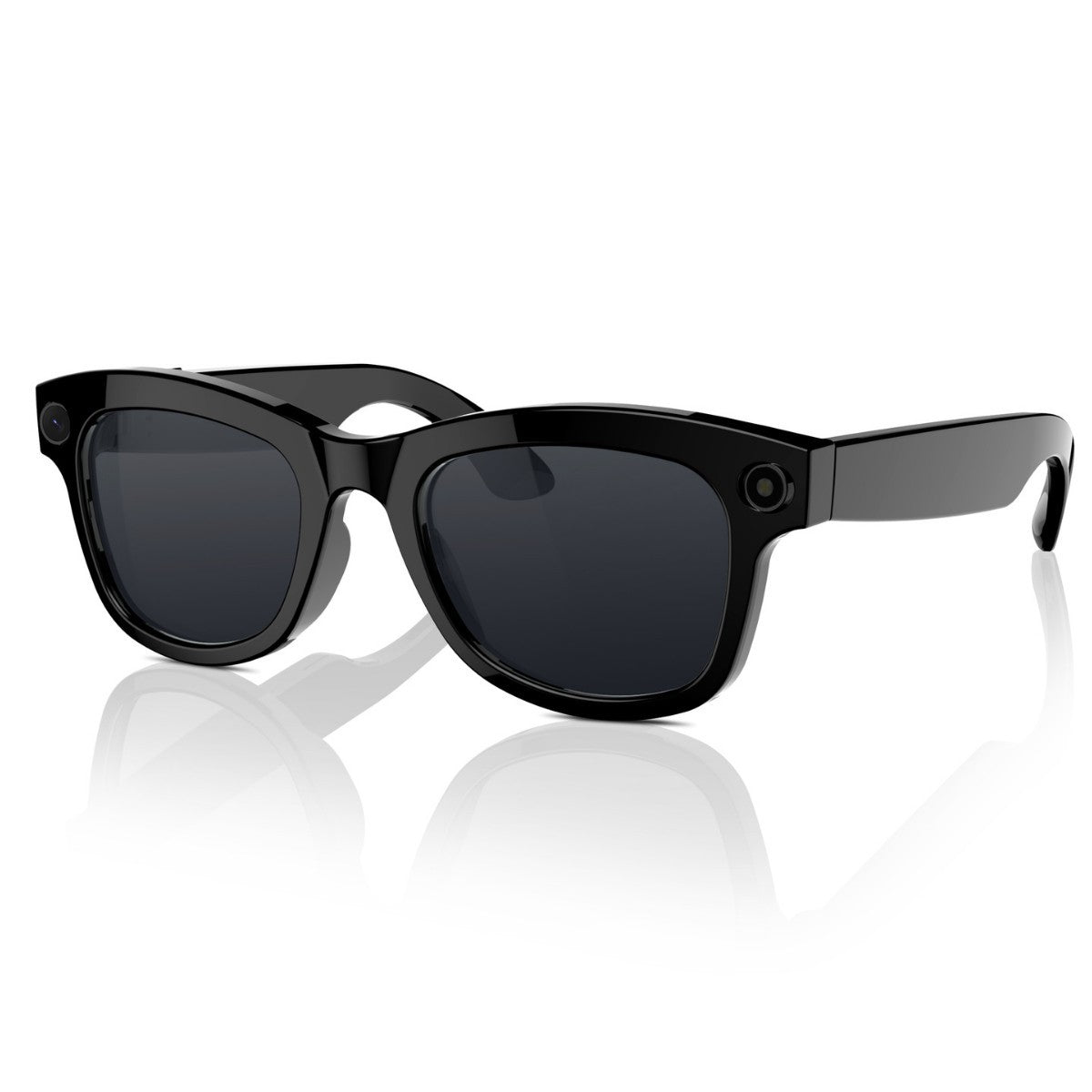 FLIPSTYLEZLLC M01 HD Camera smart glasses displaying object recognition through Graph AI translation technology