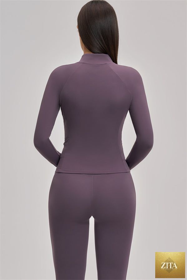 The Swoon Jacket Sports Bra Leggings 3-Piece Set