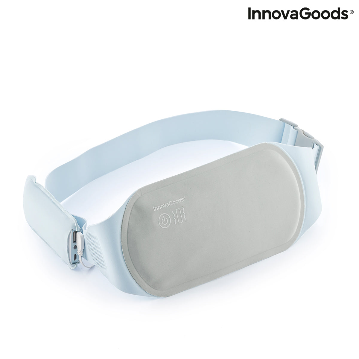 Rechargeable Wireless Massage and Heat Belt Beldisse InnovaGoods Bigbuy