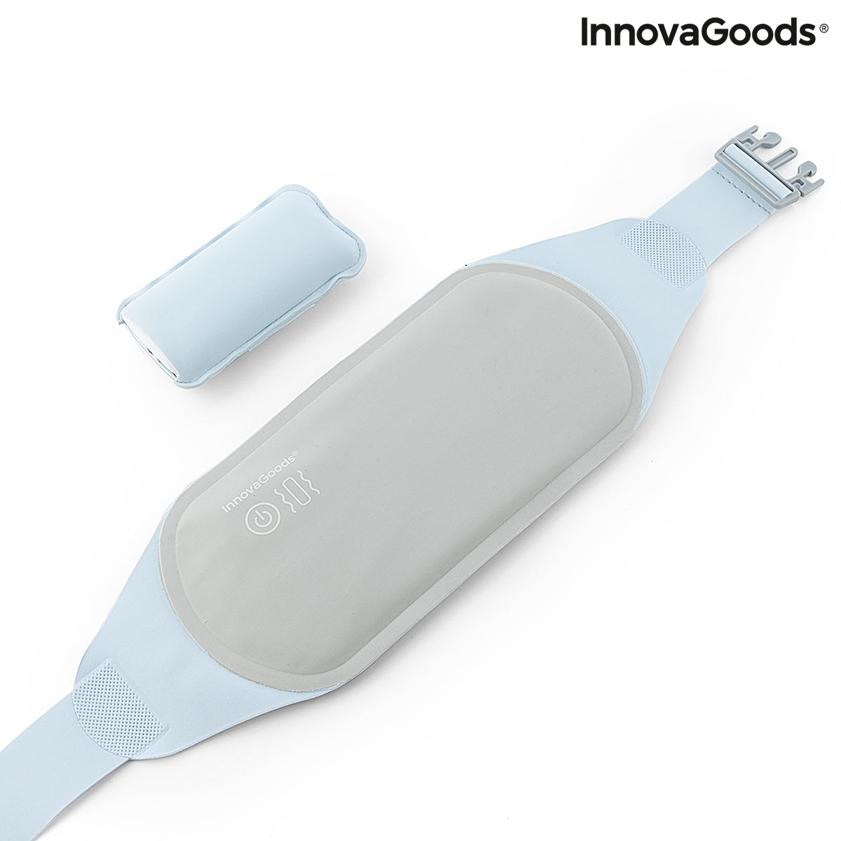 Rechargeable Wireless Massage and Heat Belt Beldisse InnovaGoods Bigbuy
