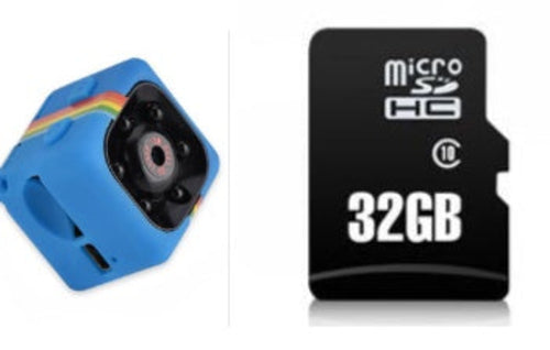 SQ11 Mini Camera HD 1080P Night Vision Camcorder Car DVR Infrared Crimson Medea