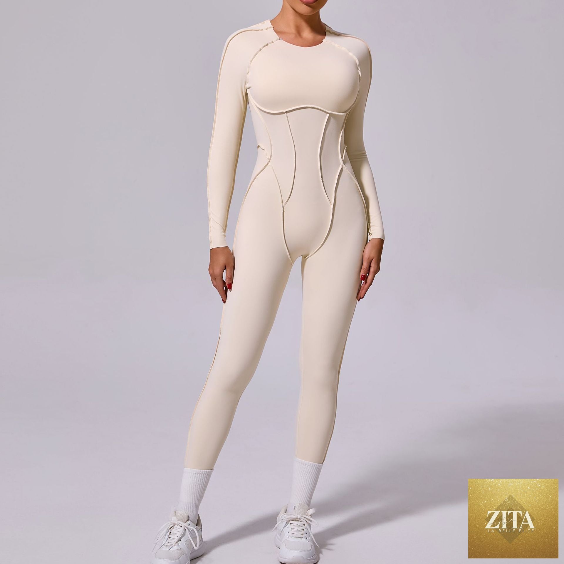 New Winter One-piece Sports Yoga Jumpsuit Backless Tight Jumpsuit