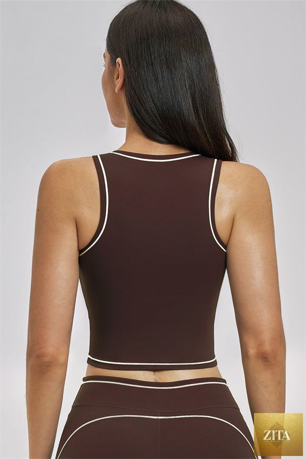 The Unbound Crop Top Shorts 2-Piece Set