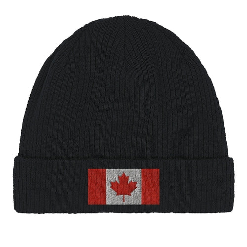 Bonnet en coton Drapeau du Canada Amethyst Clover