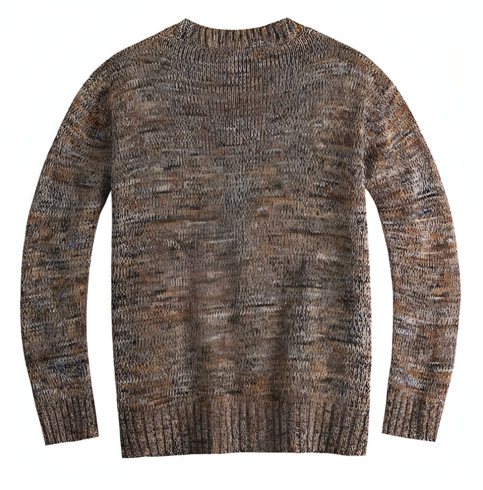 Men's Autumn And Winter Thin Mixed Wool Sweater Carmine Juneberry