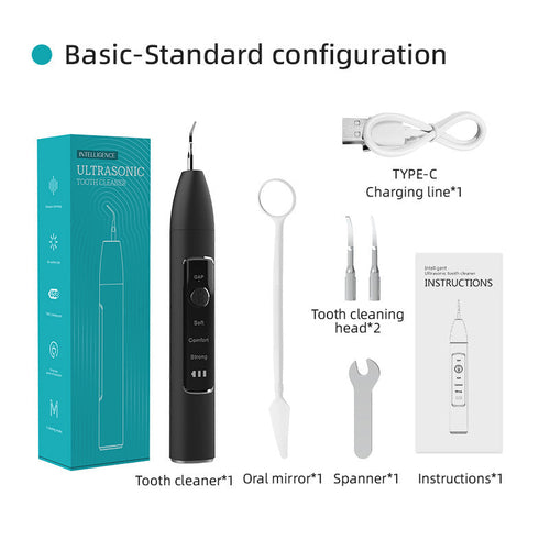 Smart Home Ultrasonic Tooth Cleaner with Usage Monitor Harlequin Iolaus