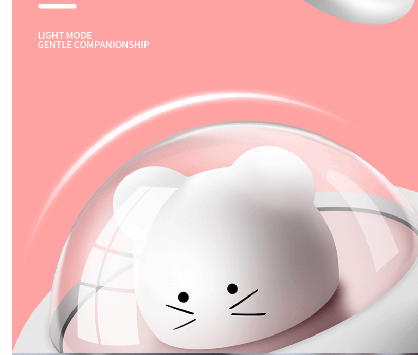 USB bedside lamp with LED night light for smart homes Harlequin Iolaus