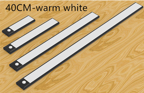 Smart Motion LED Cabinet Light USB Charging Closet Night Lamp For Home