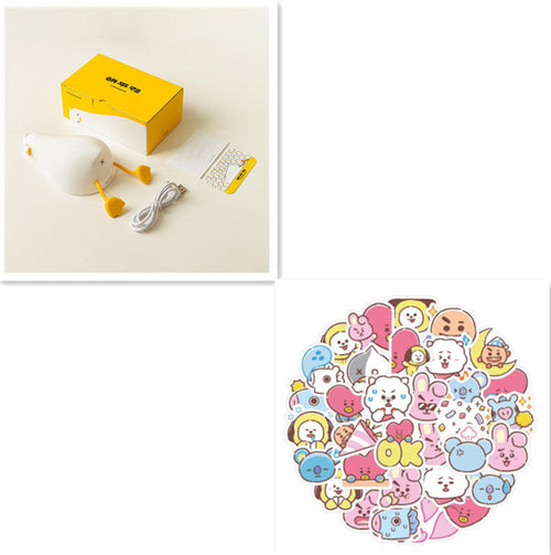 Relaxing Duck Silicone Bedside Light Kids' LED Smart Sleep Lamp