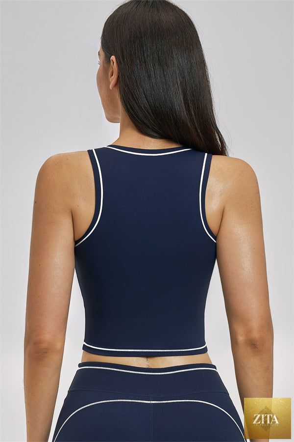 The Unbound Crop Top Shorts 2-Piece Set