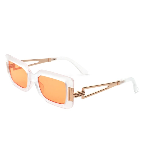Sylphine - Oversize Sporty Square Chunky Shield Sunglasses Gray Baobab