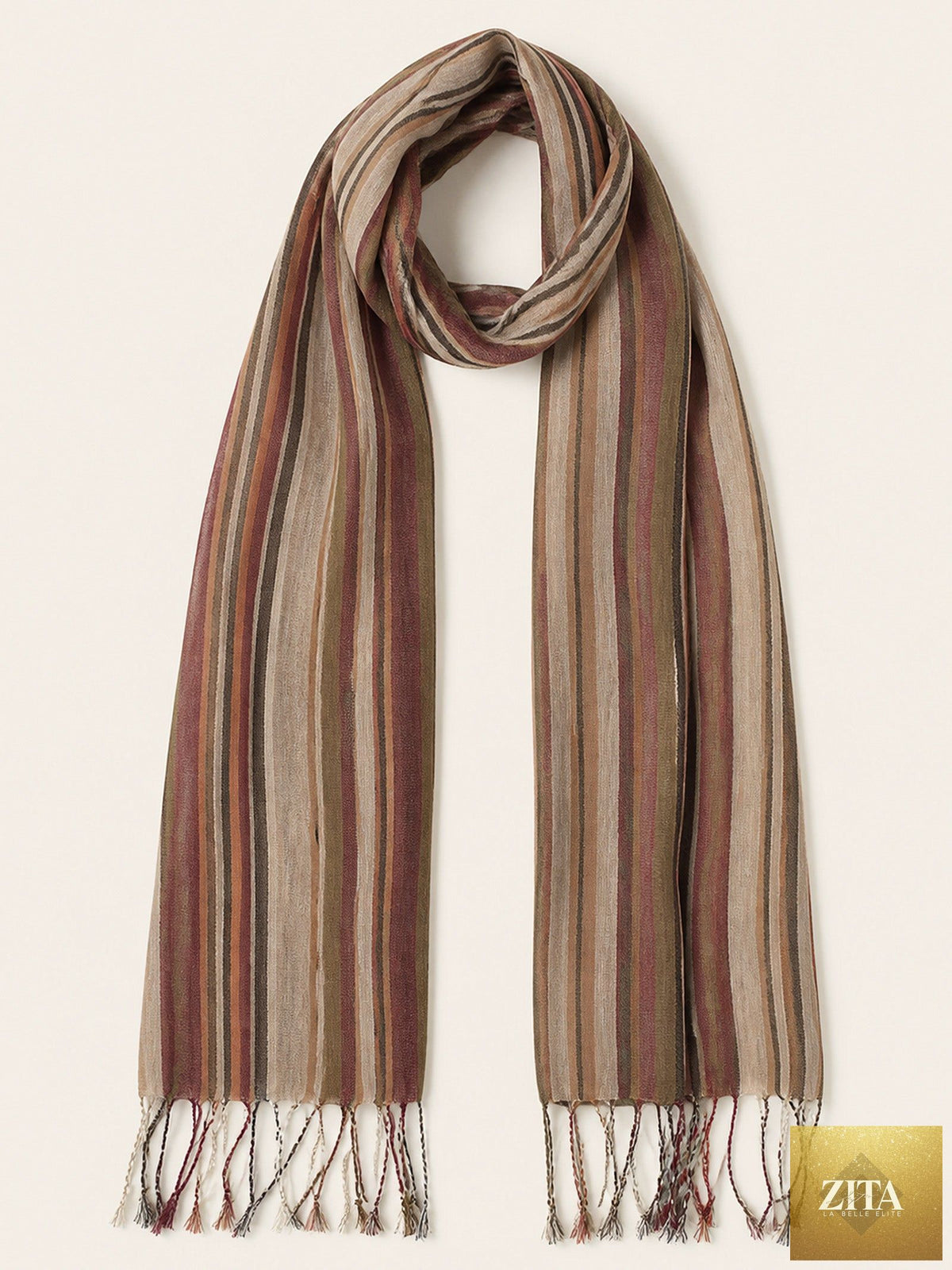 Cotton Linen Lightweight Soft Scarf