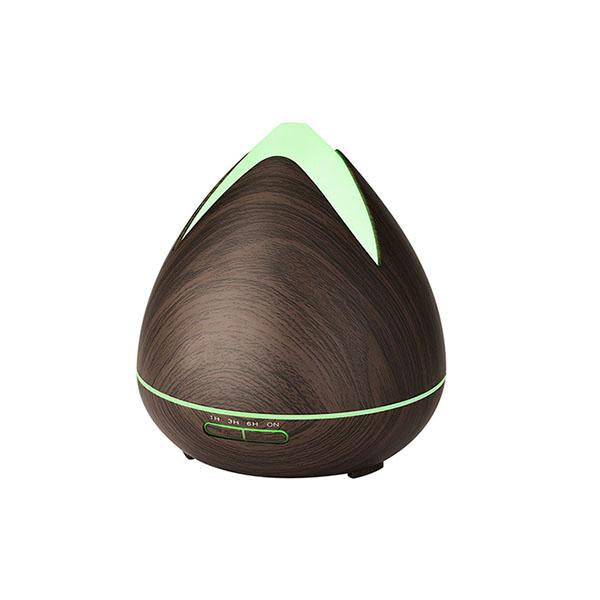 Essential Oils Ultrasonic Aromatherapy Air Humidifier 400Ml Dark Wood Amethyst Hera