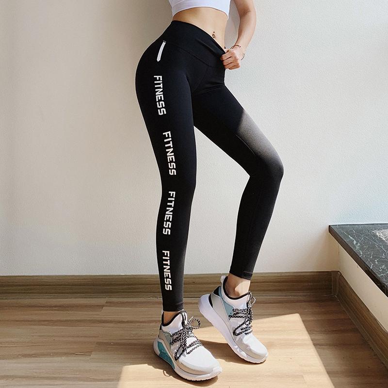 EP Pink Hip Up Fitness Pants Women 4 Way Stretchy Sport Tights legging Jade