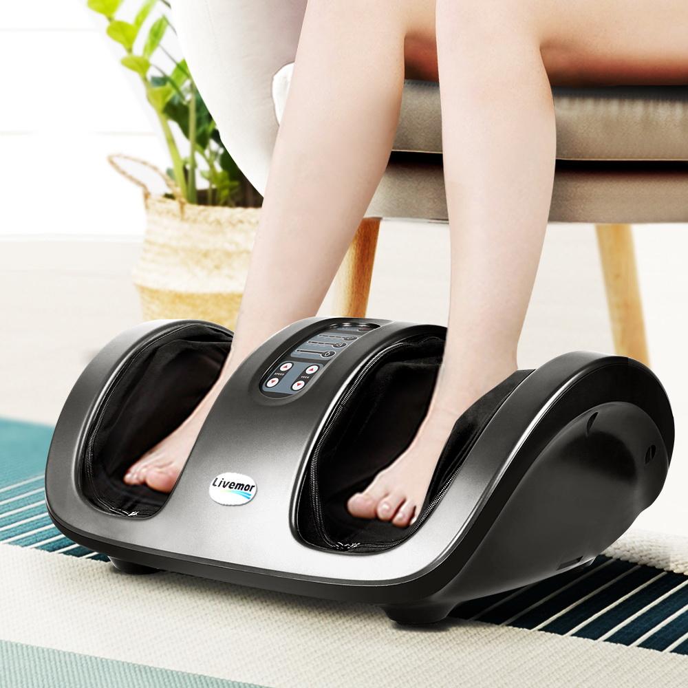 Livemor Foot Massager Shiatsu Massagers Electric Roller Kneading Leg