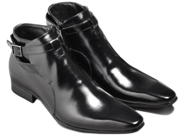 Don John men's leather casual boots, stylish business casual shoes for men, crafted by donjohnbyvictoriacharles.