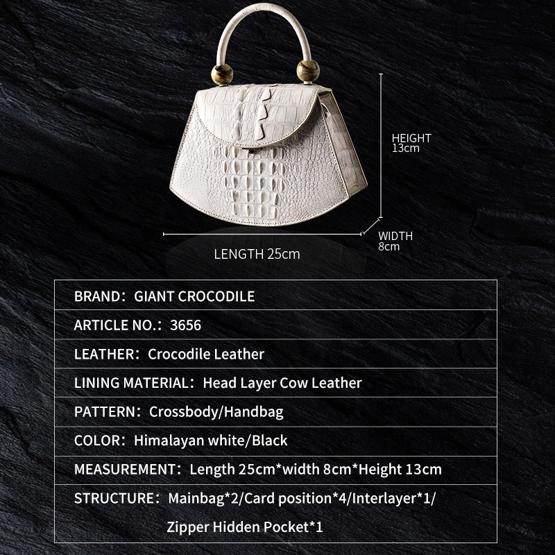 Don John luxury crocodile-embossed handbag for women, stylish and elegant donjohnbyvictoriacharles handbag with textured finish.