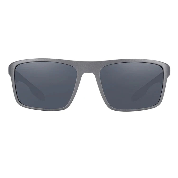 Stevvex BARCURTR90 ultralight polarized sunglasses for men with vintage square frames and UV400 protection.