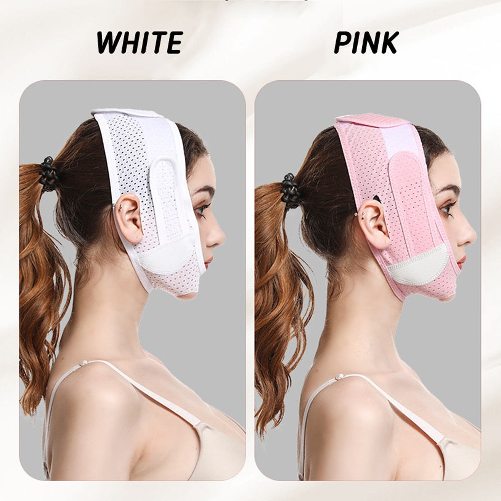 V Face Shaper Facial Slimming Bandage Relaxation Lift Up Belt Shape